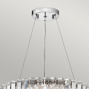 Crystal Skye 8-Licht-Kronleuchter Elstead small 3