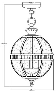 Halleron 3 Lichterkettenlaterne Elstead small 4