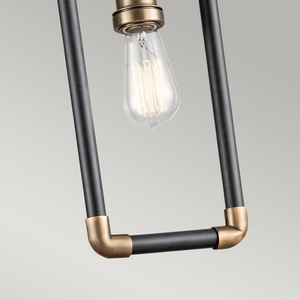 Imahn 1 Light Mini Pendelleuchte Elstead. small 2