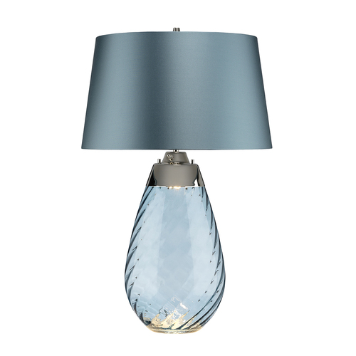 Prüfen Lena 2 Light Large Blue Tischlampe Elstead