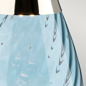Lena 2 Light Kleine Blaue Tischlampe Elstead small 3