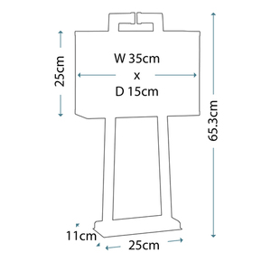Magro 1 Light Tischleuchte Elstead small 5