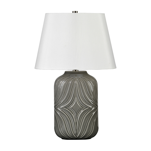 Prüfen Muse 1 Light Tischlampe - Grau Elstead