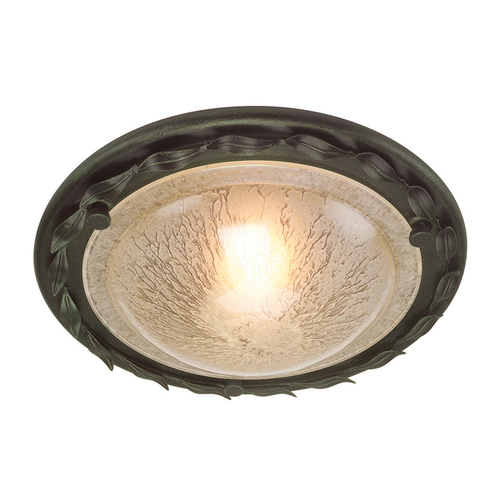 Prüfen Plafond Olivia 1 - Schwarz/Gold Elstead
