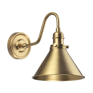 Provence 1 Light Wandleuchte - Altmessing Elstead small 0