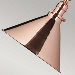 Provence 1 Light Wandleuchte/Hängeleuchte - Elstead aus poliertem Kupfer small 3