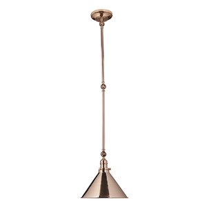 Provence 1 Light Wandleuchte/Hängeleuchte - Elstead aus poliertem Kupfer small 0
