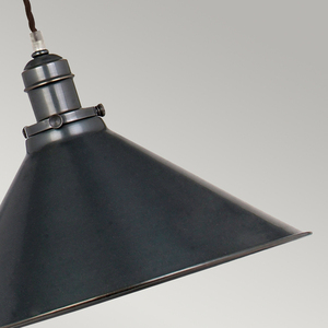 Provence 1 Light Rise and Fall Pendelleuchte - alt bronze Elstead small 3