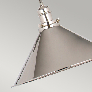 Provence 1 Light Rise and Fall Pendelleuchte - Nickel poliert Elstead small 4