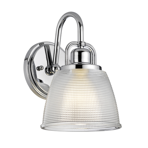 Prüfen Dublin 1 Light Wandleuchte - Poliertes Chrom Elstead