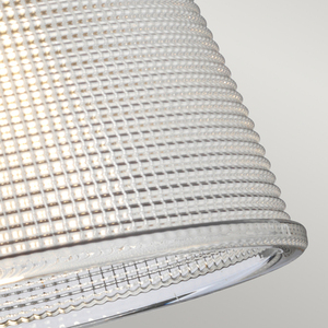 Dublin 1 Light Wandleuchte - Lackiertes Naturmessing Elstead small 3