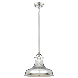 Emery 1 Licht Medium Pendelleuchte - Imperial Silber Elstead small 0