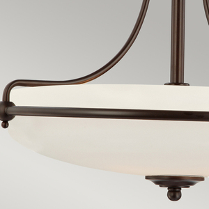 Griffin 4 Plafond - Palladian Bronze Elstead small 4