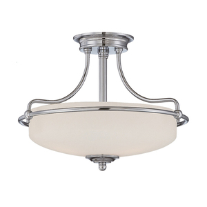 Griffin 3 Plafond - Antique Nickel Elstead small 0