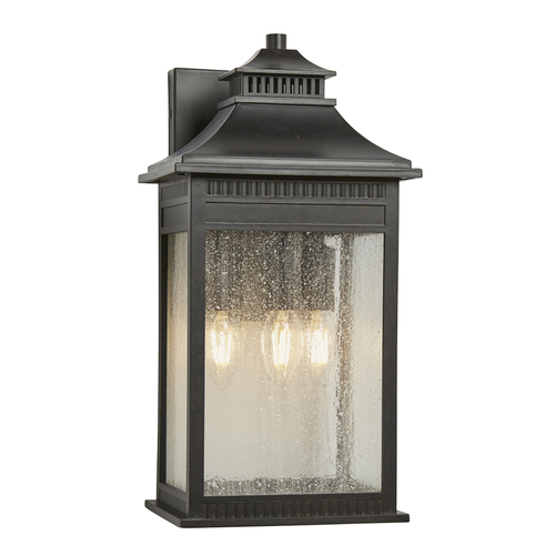 Prüfen Livingston 3 Light Large Wandlaterne Elstead