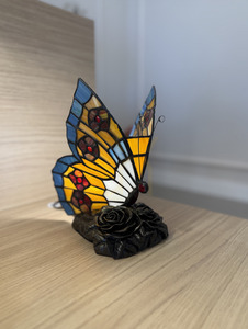Tiffany Tierlampen Schmetterling Tiffany Lampe Elstead small 5