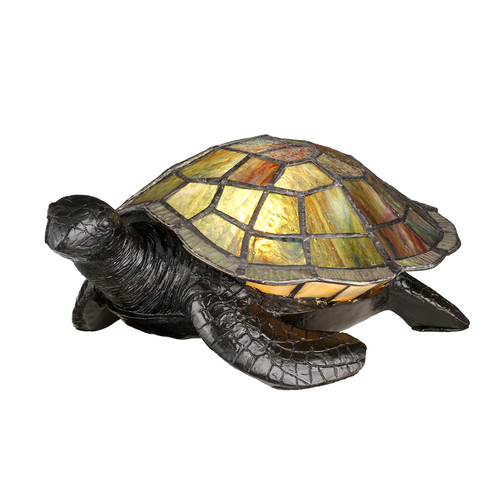 Prüfen Tiffany Animal SAWBACK Lampe Elstead