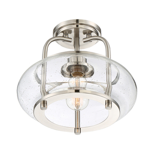 Plafond Trilogie 1 - Nickel gebürstet Elstead small 2