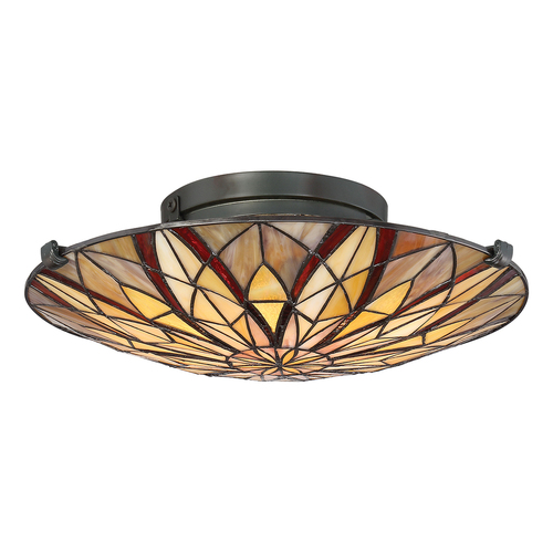 Prüfen Tiffany Semi-Motion Plafond Elstead