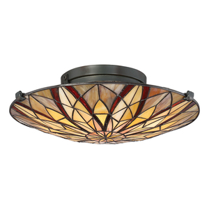 Tiffany Semi-Motion Plafond Elstead small 0