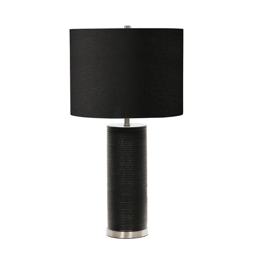 Prüfen Ripple 1 Light Tischlampe - Schwarz Elstead