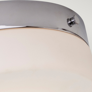 Tamar 1 Light Large Flush Light - Poliertes Chrom Elstead small 1