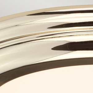 Welland 1 Plafond - Messing poliert Elstead small 2