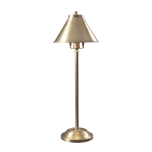 Prüfen Provence 1 Light Stick Lamp - Altmessing Elstead
