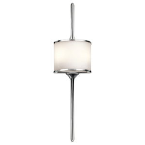Mona 2 Light Wandleuchte - Poliertes Chrom Elstead small 0