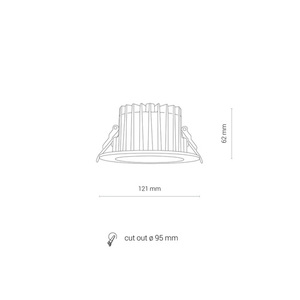 Downlight für Badezimmer CL KEA LED 20W 3000K IP44 8773 Nowodvorski small 7