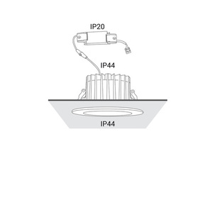 Downlight für Badezimmer CL KEA LED 20W 3000K IP44 8773 Nowodvorski small 9