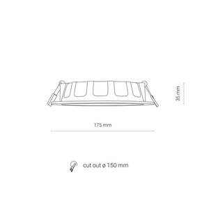 Downlight CL KOS LED 16W 8776 Nowodvorski small 4
