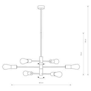 Pendelleuchte ROTOR VI 7937 Nowodvorski small 2