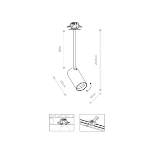 Downlight MONO SURFACE LONG S 7680 Nowodvorski small 1