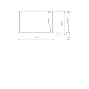 SOFT LED T8 beam Pendelleuchte 7525 - Nowodvorski small 4