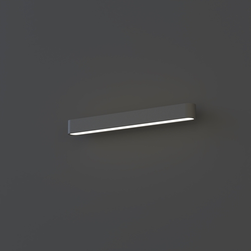 Prüfen Wandleuchte Nowodvorski SOFT WALL LED 60X6 7528, Graphit, 63 cm