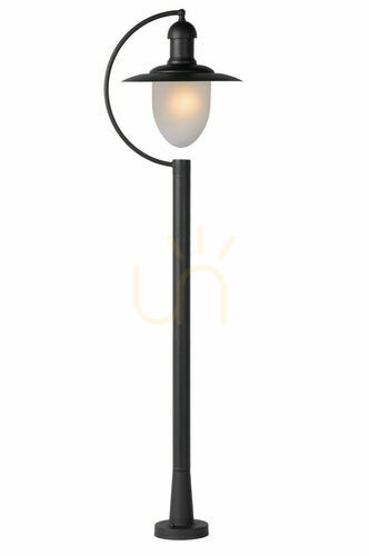 Prüfen Außenstehleuchte Lucide ARUBA schwarz Metall IP44 11873/01/30