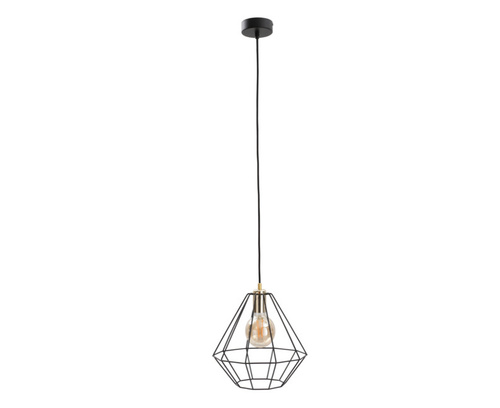 Prüfen Hängelampe 1xE27 FARO SCHWARZ / GOLD