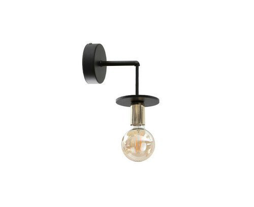 Prüfen Wandleuchte Keter Lighting SATURN BLACK 410 schwarz 1×E27