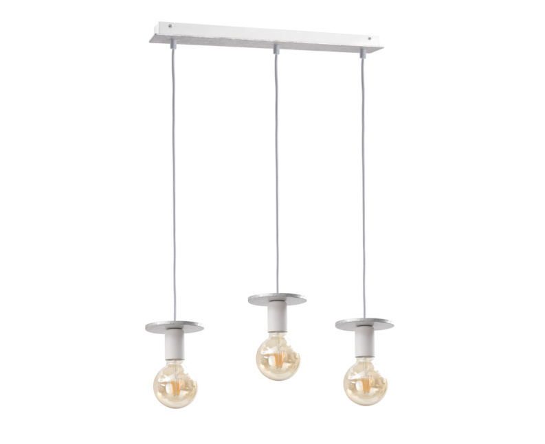 Prüfen Hängelampe 3xE27 SATURN SILBER Hängelampe 3xE27 SATURN SILBER