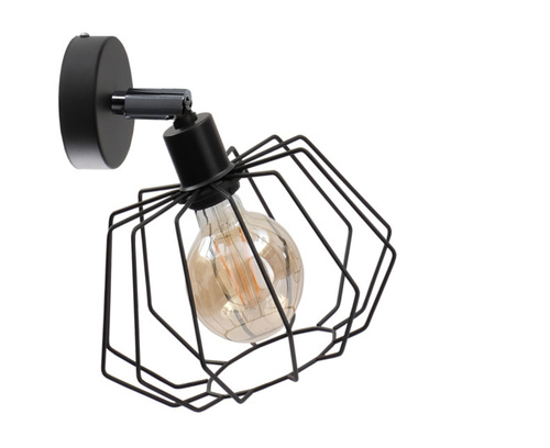 Prüfen Keter Lighting LUNA Wandleuchte schwarz 1xE27 28 cm 738
