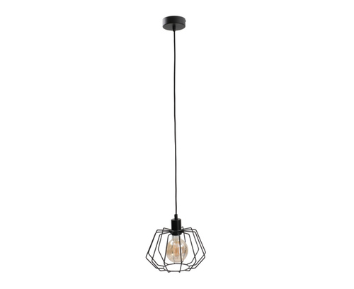 Prüfen Pendelleuchte Keter Lighting LUNA BLACK 473, schwarz, 1×E27, 25 cm
