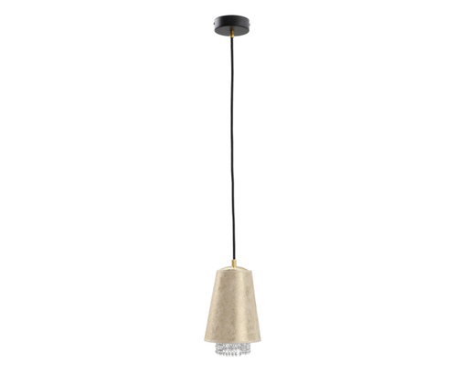 Prüfen Hängelampe 1xE27 MOLLY CRYSTAL GOLD