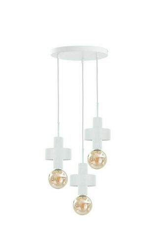 Prüfen Pendelleuchte Keter Lighting UNICA WHITE 3×E27 weiß 32 cm 1033