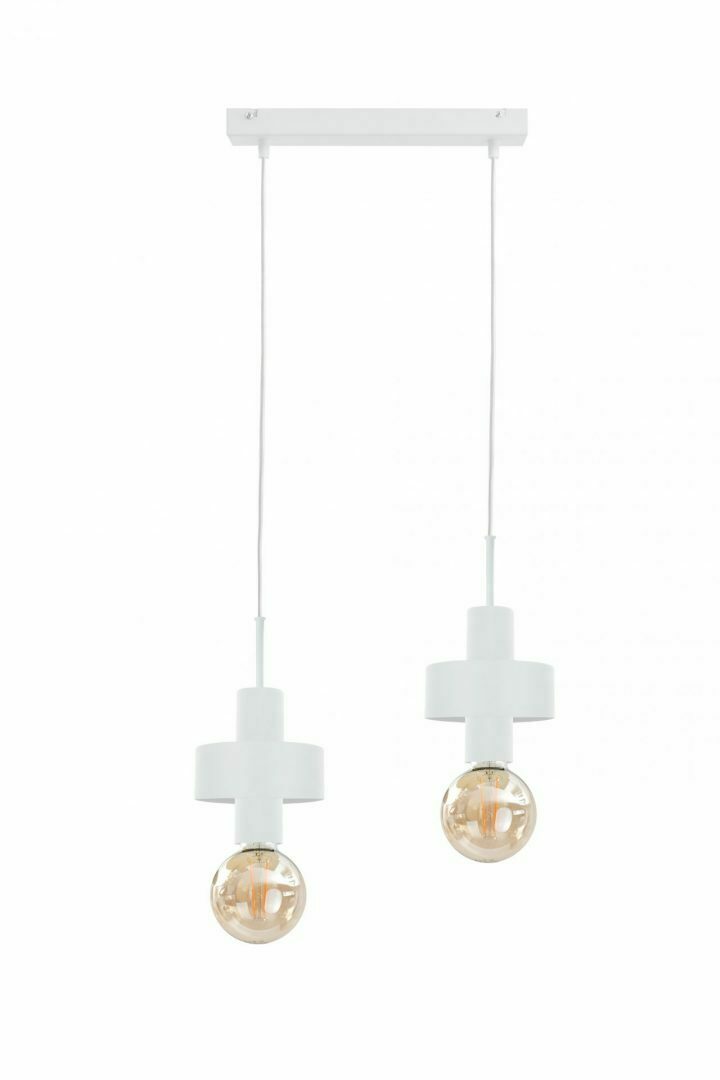 Hanging lamp 2xE27 UNICA WHITE