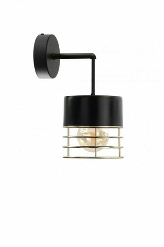 Prüfen Keter Lighting ROYAL 890 Wandleuchte schwarz-gold 1xE27