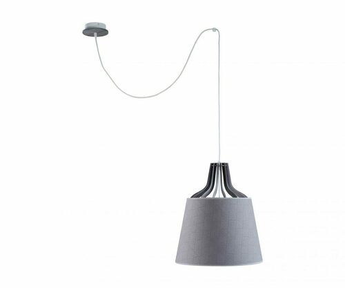 Prüfen Hängelampe 1xE27 LUCIO GREY II LONG 763