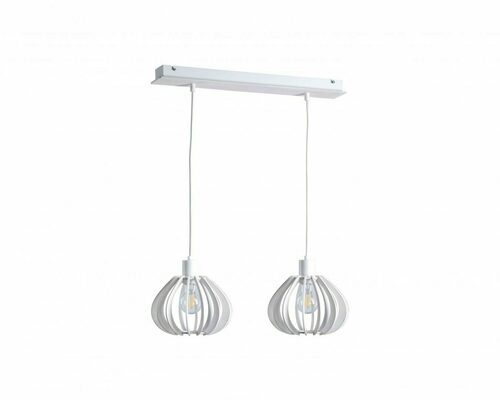 Prüfen Pendelleuchte Keter Lighting Nicoleta 804, gebleicht, 2 × E27, 120 cm