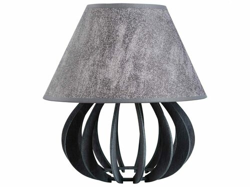 Prüfen Nachttischlampe 1xE27 NORA GRAU - GRAU II 934