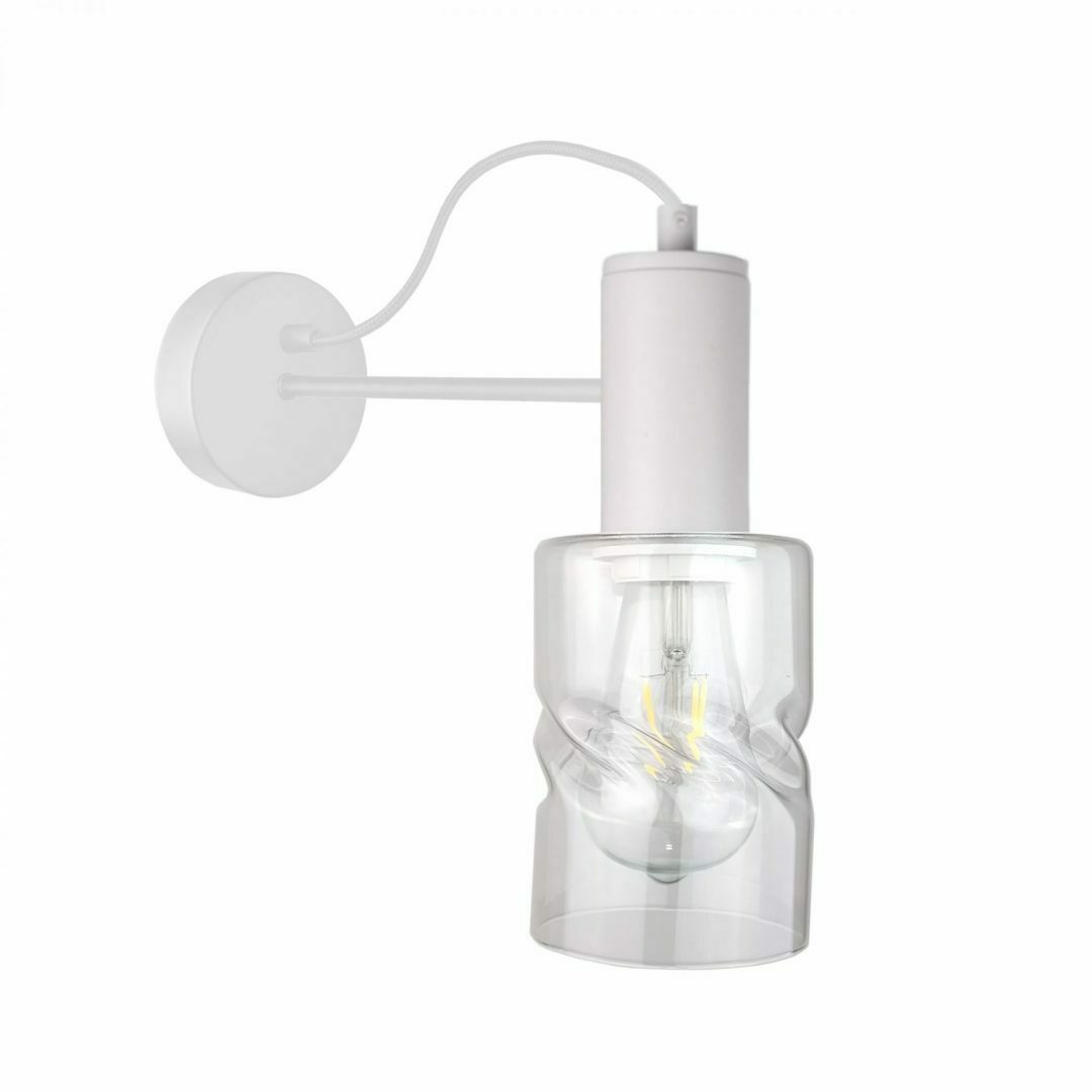Prüfen 1xE27 INGER WHITE Wandlampe 1xE27 INGER WHITE Wandlampe